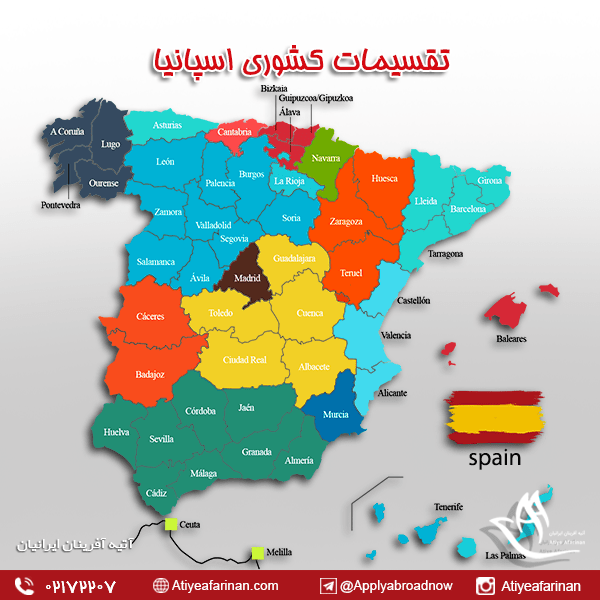 تقسیمات کشوری اسپانیا