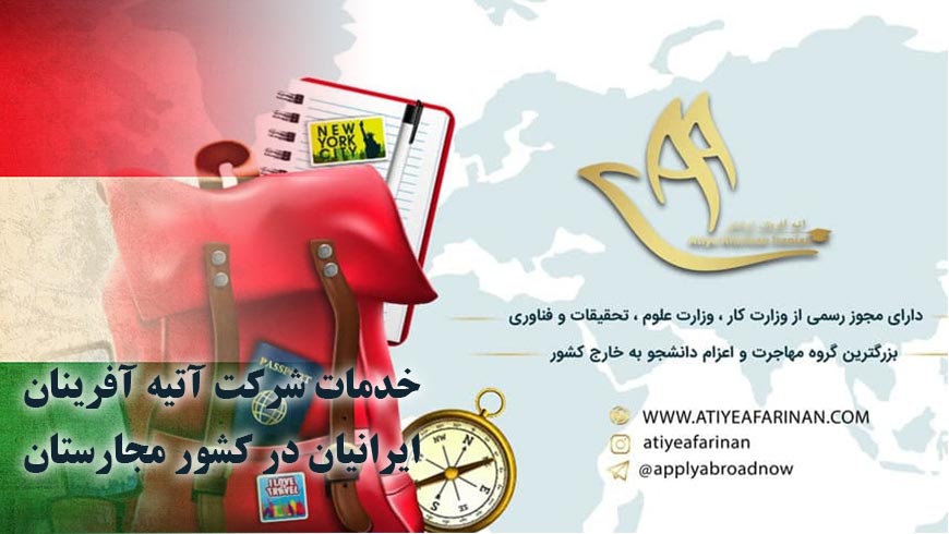 خدمات شرکت آتیه آفرینان ایرانیان در کشور مجارستان