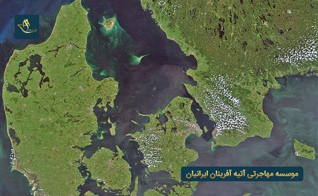 جغرافیا و آب و هوای کشور دانمارک