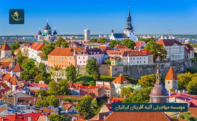 شهر ناروا در کشور استونی