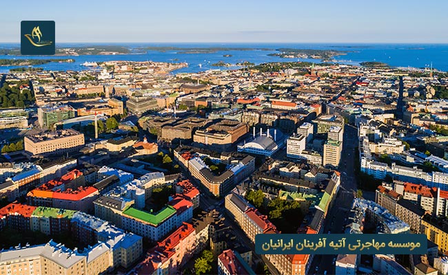 شهر هلسینکی در کشور فنلاند 